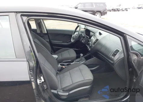 2016 Kia Forte Lx из США, поврежденный, VIN KNAFX4A63G5596439